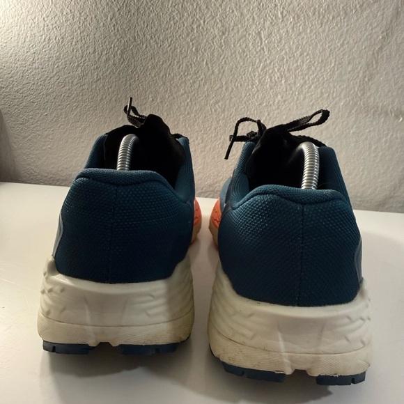 Brooks Vibrant Blue and Coral Athletic Shoes - Picture 5 of 8